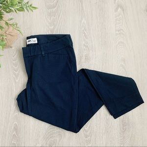 Old Navy Mid-Rise Pixie Navy Ankle Pants